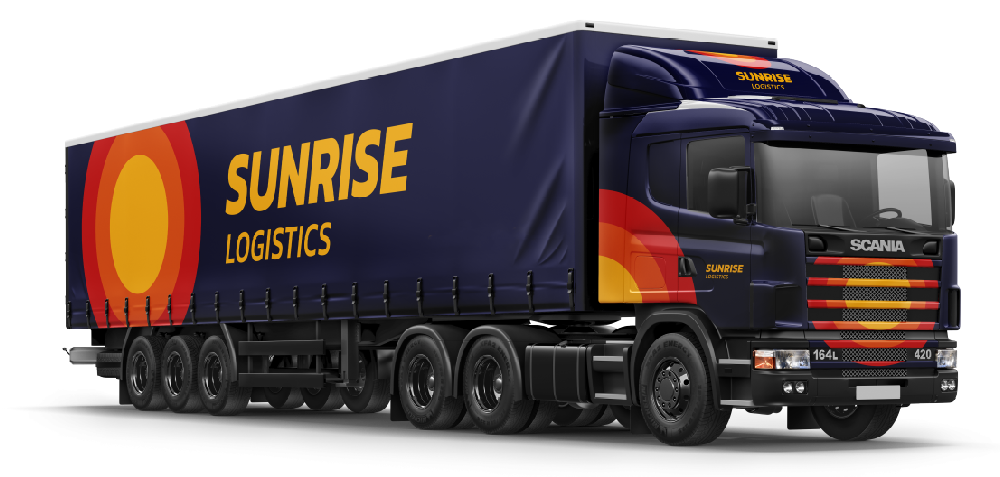 Sunrise Logistics Truck